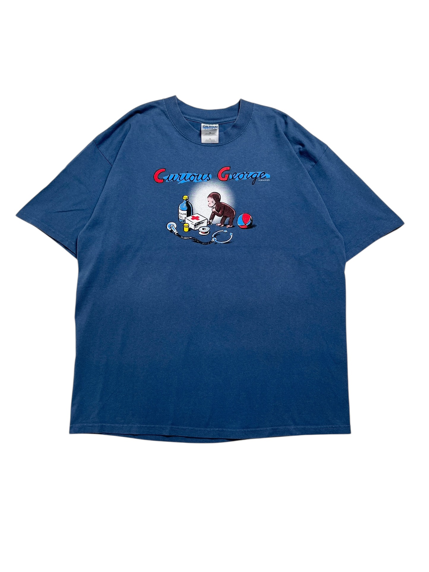 1996 Curious George T-shirt - Talla XL