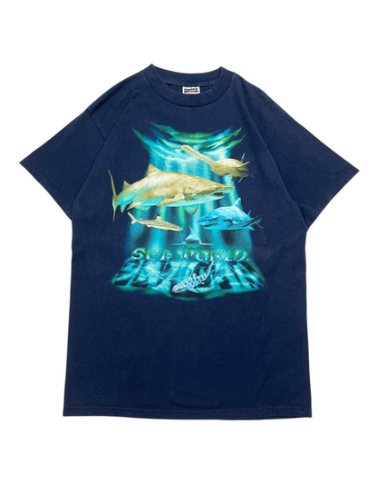 1990s Sea World T-shirt - Talla L