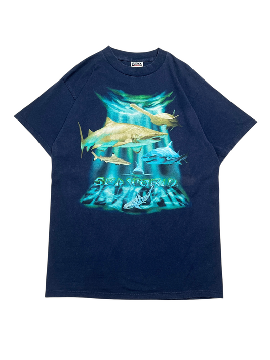 1990s Sea World T-shirt - Talla L