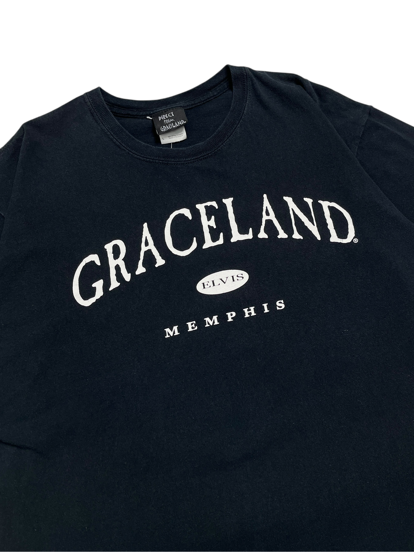 2005 Graceland Elvis T-shirt - Talla L