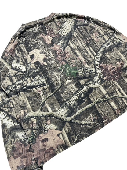 Camuflaje T-shirt Manga Larga - Talla 3XL Boxy Fit