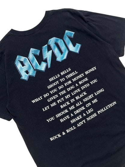 1996 AC/DC Back In Black T-Shirt - Talla L
