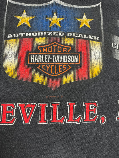 1999 Harley Davidson Twin Cities Lakeville T-Shirt - Talla XL Boxy fit