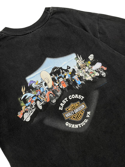 2000 Harley Davidson Looney Tunes T-Shirt - Talla XL