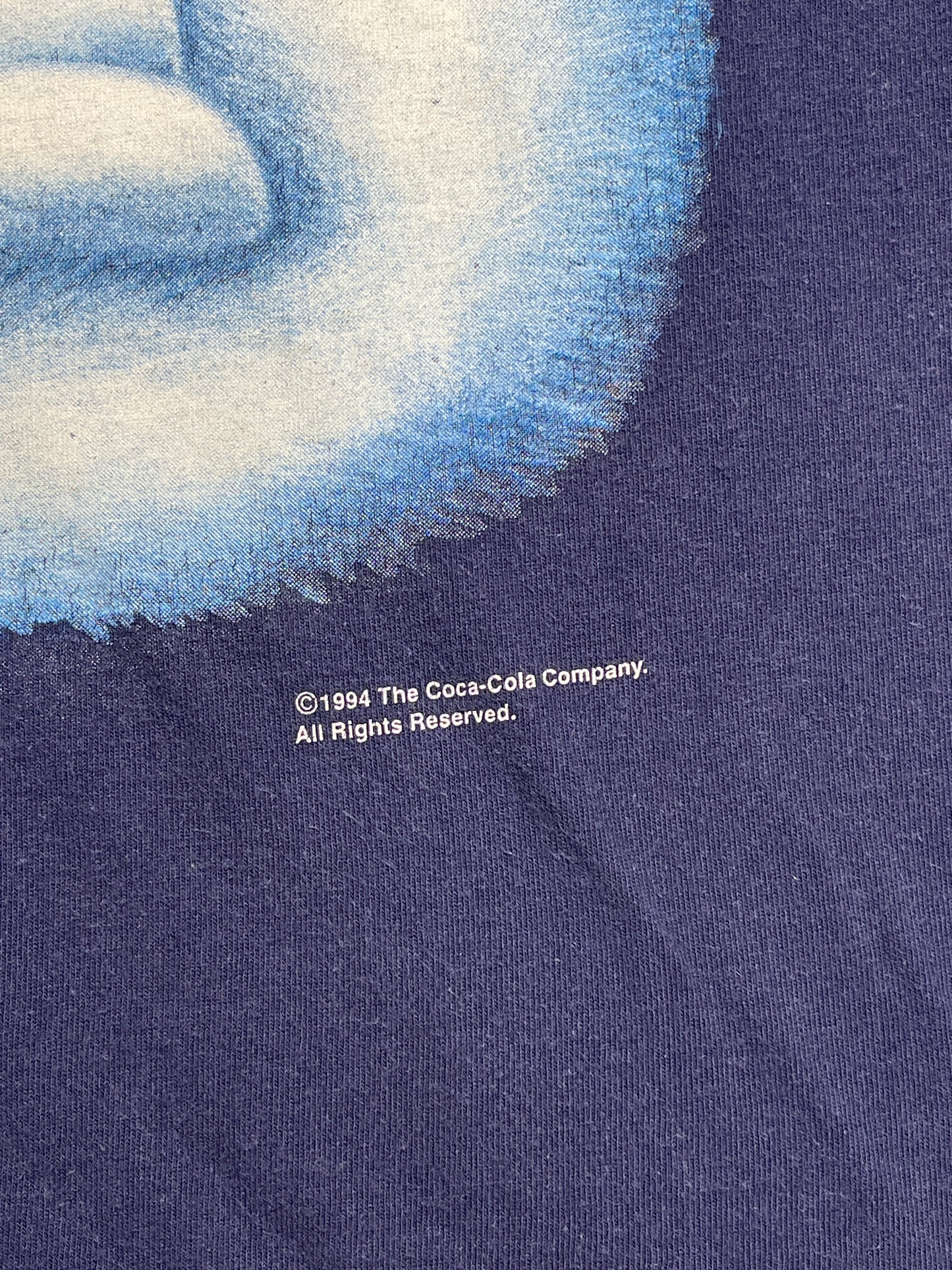 1994 Coca-Cola Oso Polar T-shirt - Talla XL