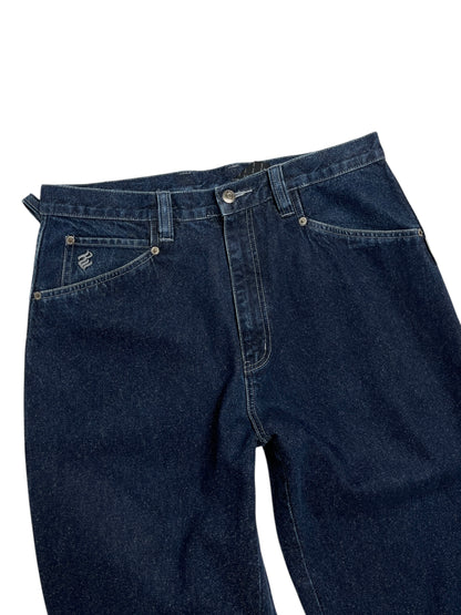 Y2K Rocawear Baggy Denim Pant Azul Oscuro- Talla 34