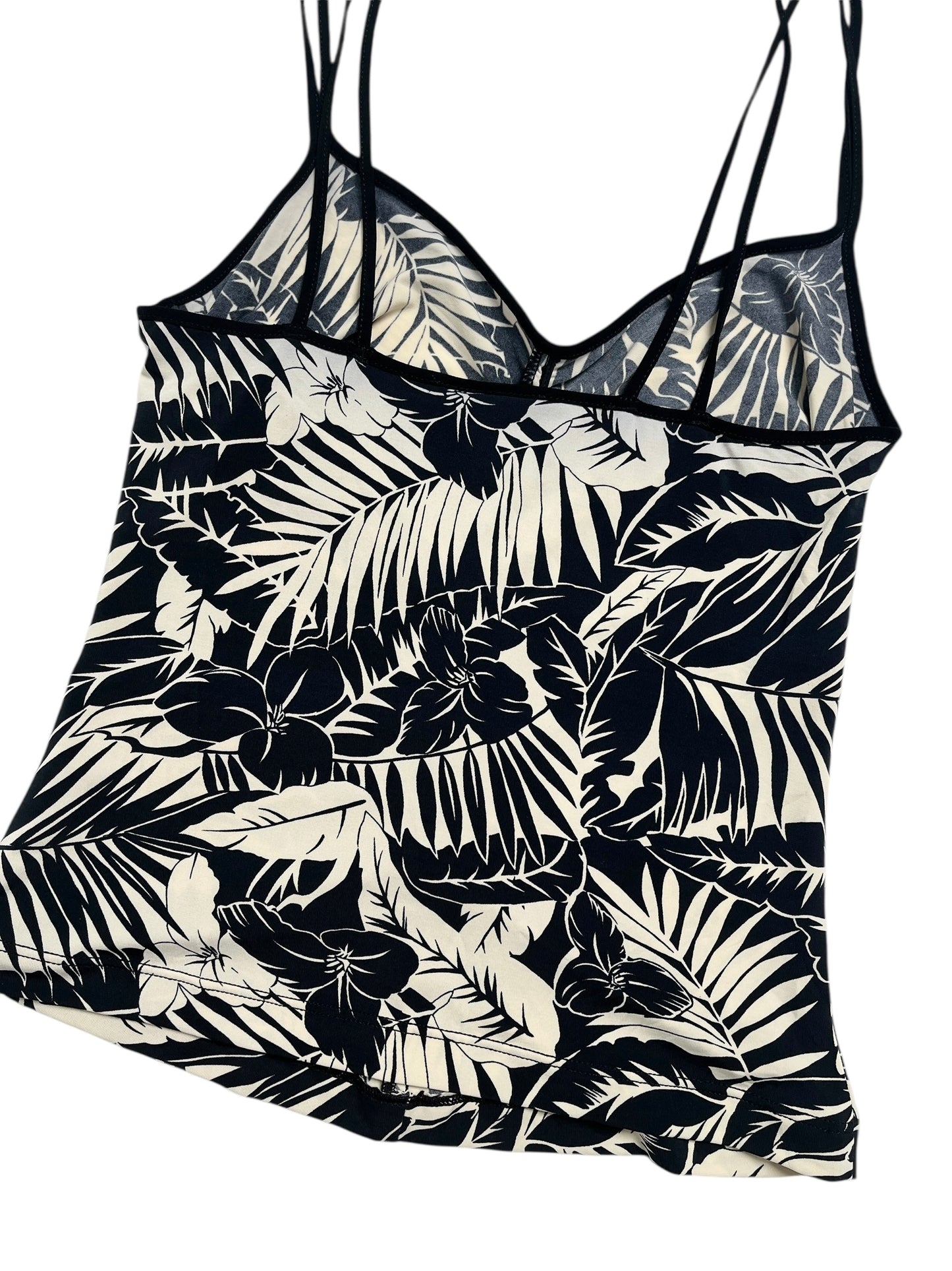 Y2K BCBG Maxazria Top Estampado Tropical - Talla S
