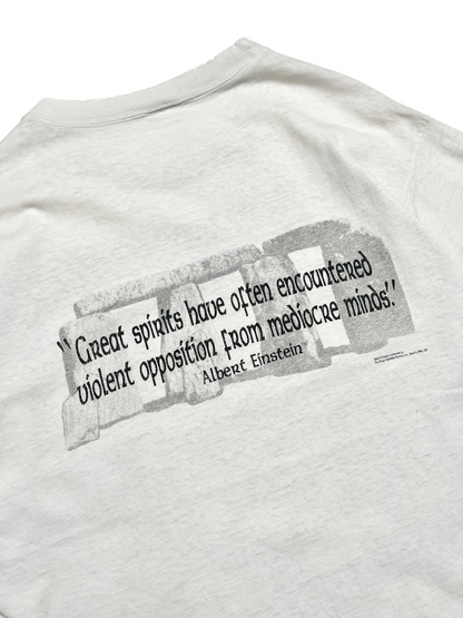 1990s Albert Einstein T-shirt - Talla M