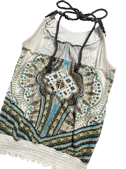 Y2K Almost Famous Top Halter - Talla S/M