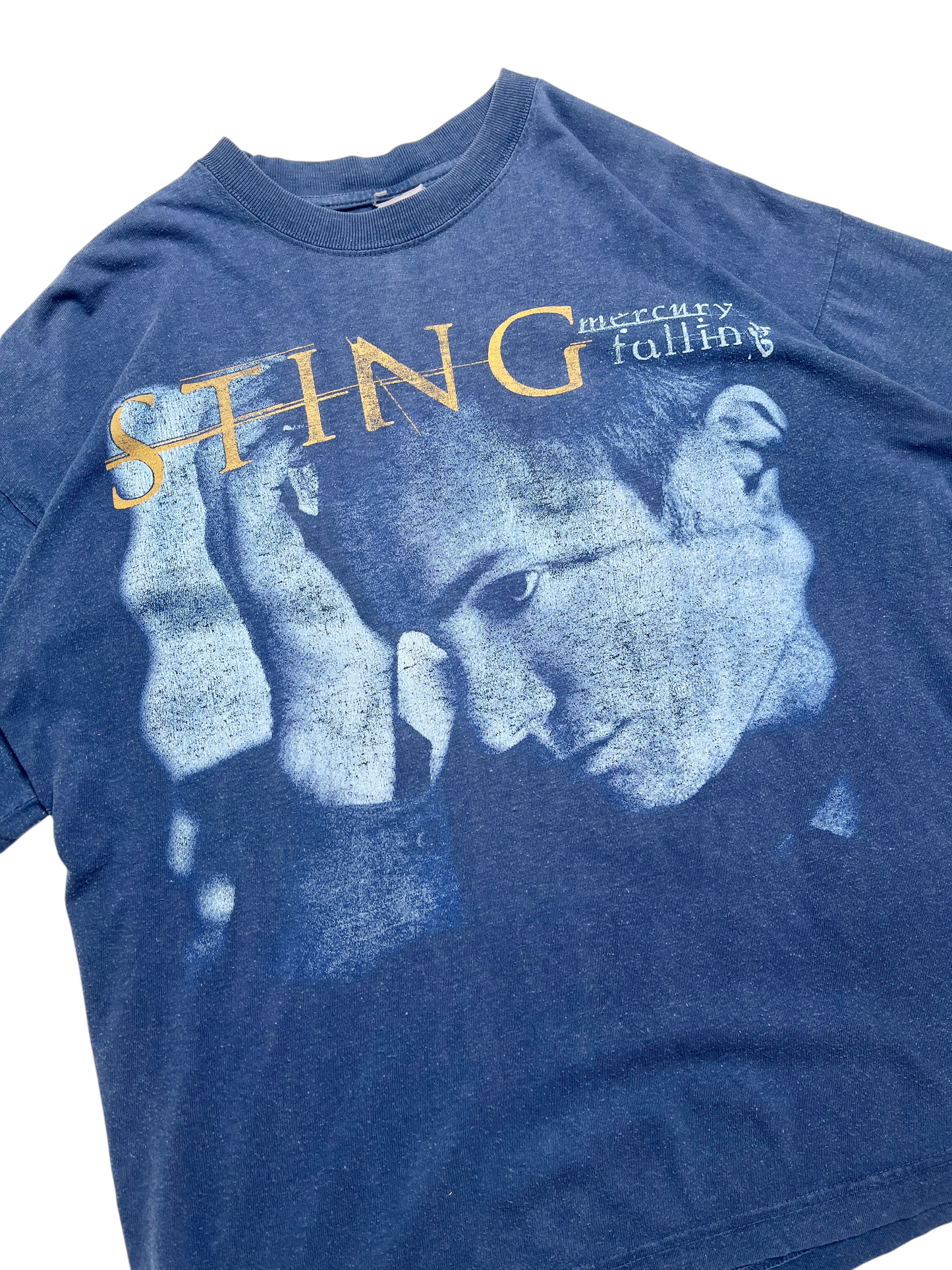 1996 Sting Mercury Falling Tour T-shirt - Talla L