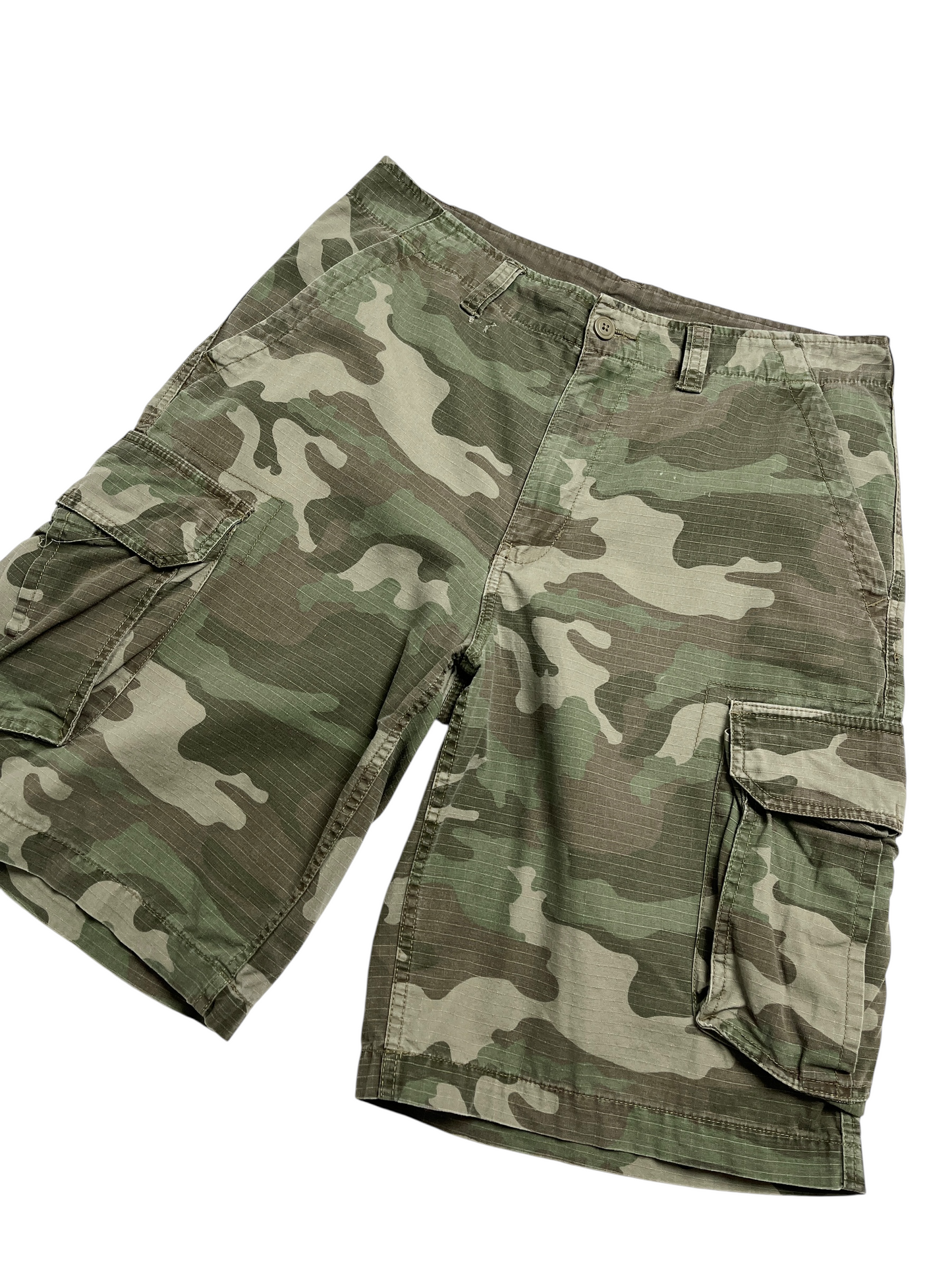 Faded Glory Cargo Camuflaje Short - Talla W33