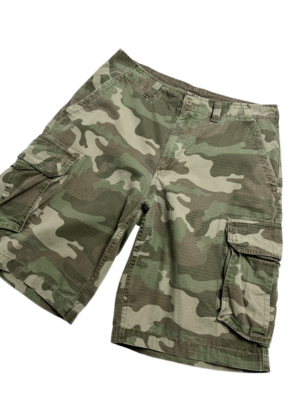 Faded Glory Cargo Camuflaje Short - Talla W33