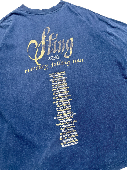 1996 Sting Mercury Falling Tour T-shirt - Talla L