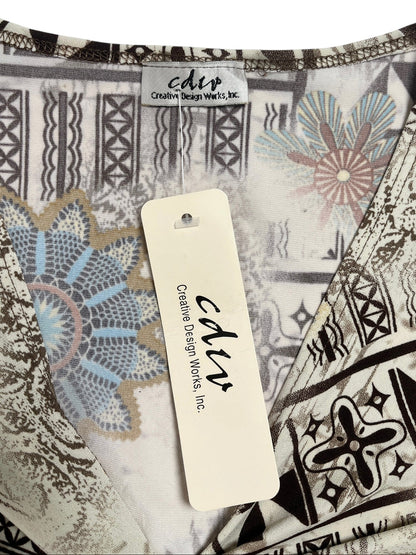 Y2K CDW Top Estampado Floral - Talla S/M
