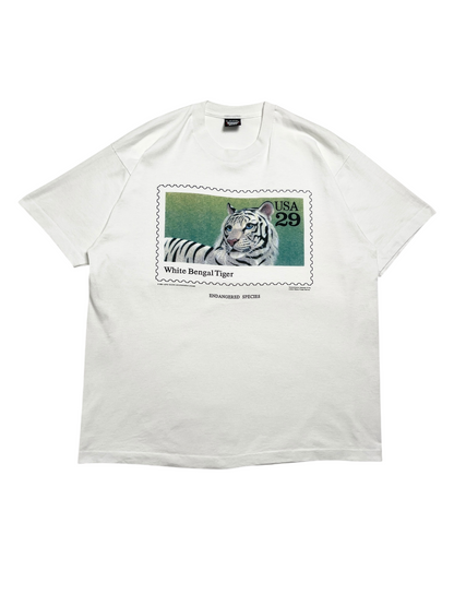 1992 White Bengal Tiger T-shirt - Talla XL