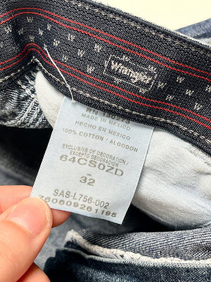 Wrangler Denim Short Azul - Talla W32