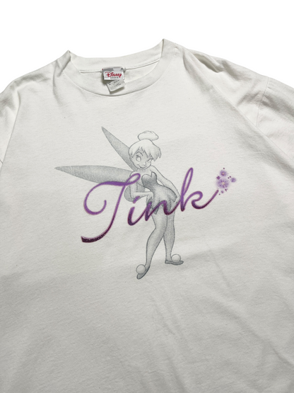 1990s Tinkerbell Walt Disney T-shirt - Talla XL