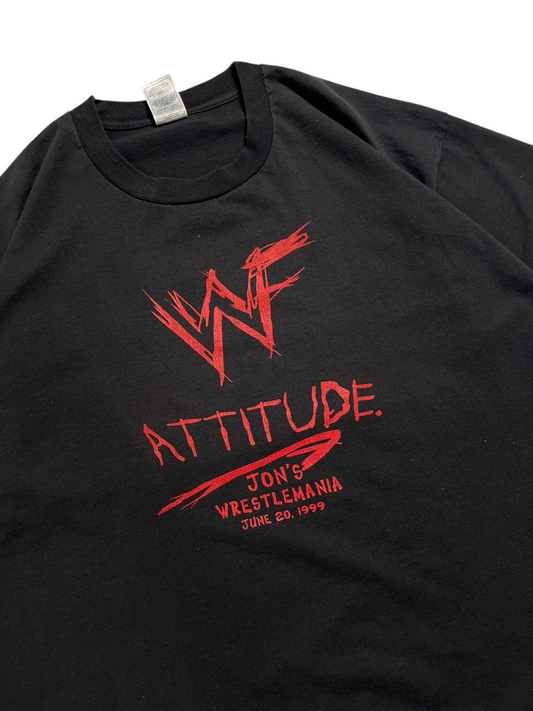 1999 WWF Attitude T-shirt - Talla XXL Boxy Fit