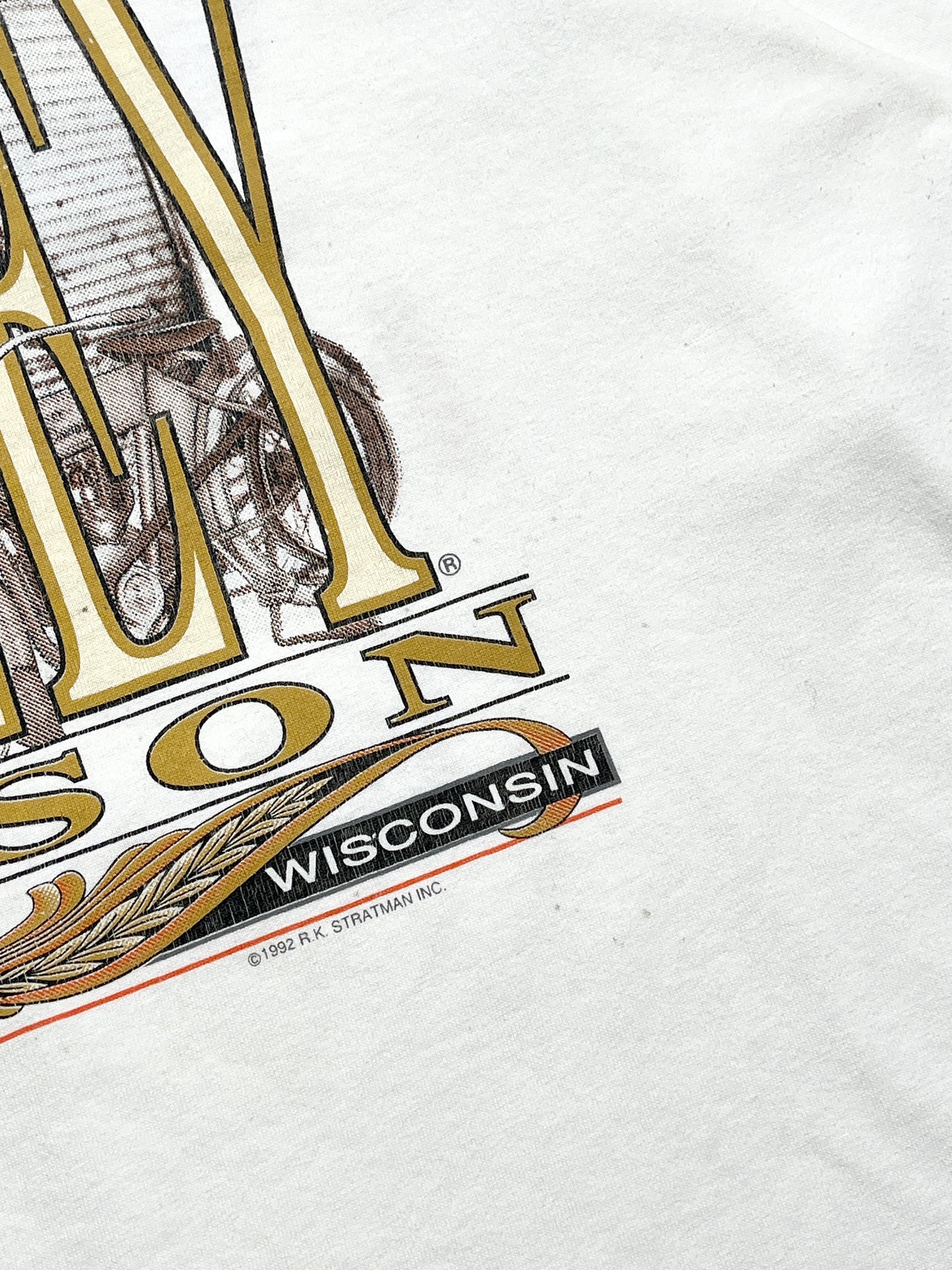 1992 Harley Davidson T-shirt - Talla XXL Boxy Fit
