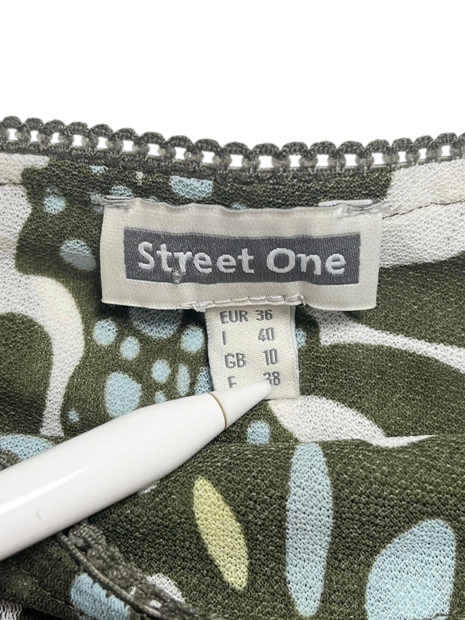 Y2K Street One Falda Corta Stretch Floral - Talla S/M