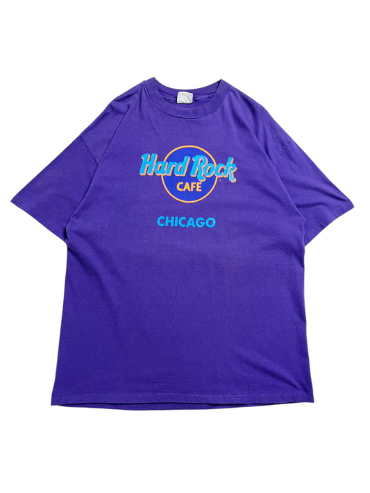 1990s Hard Rock Cafe Chicago T-shirt - Talla XL