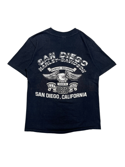 1982 Harley Davidson Invest in America T-shirt - Talla S