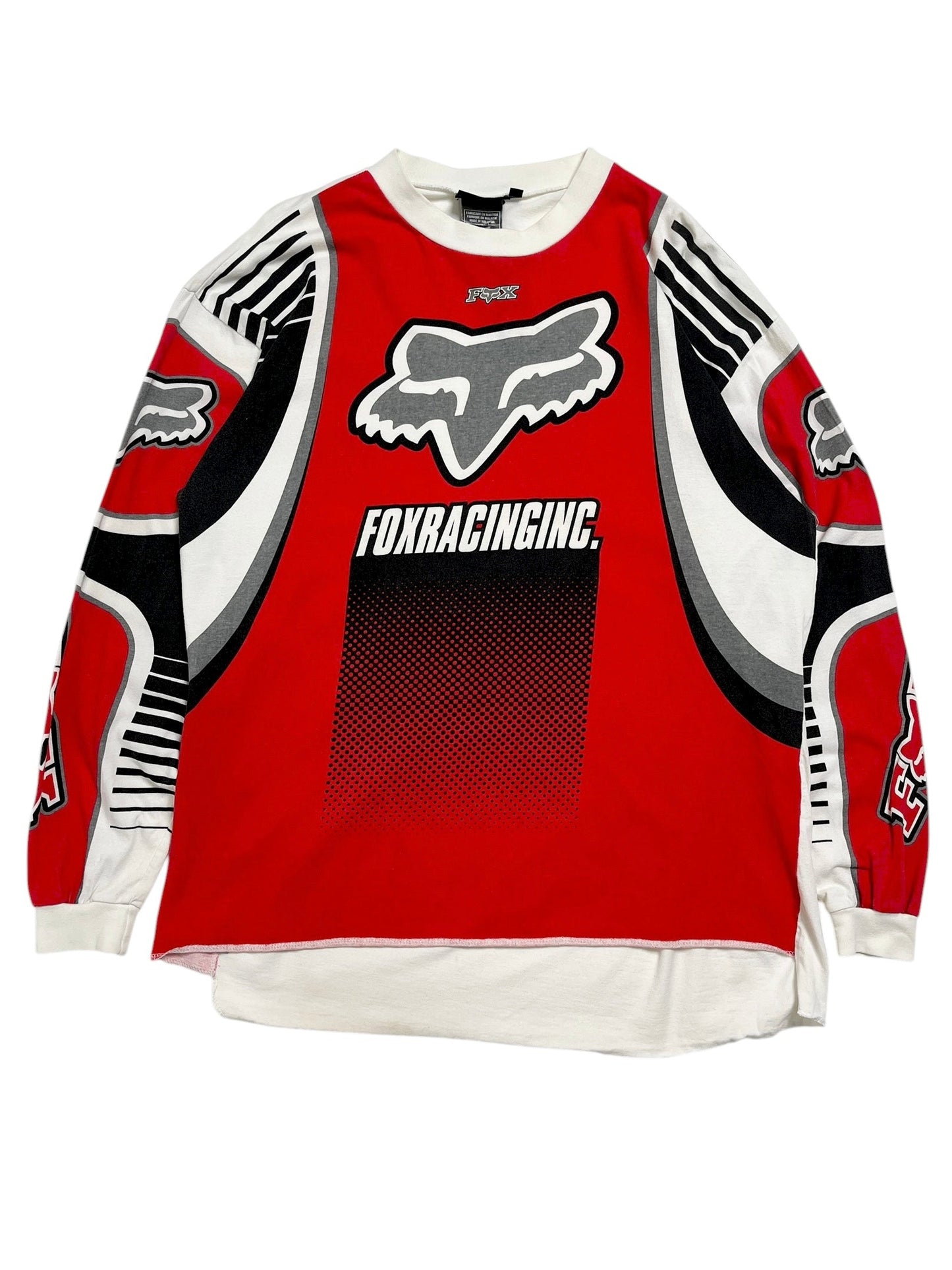 2000s Fox Racing Manga Larga - Talla XL