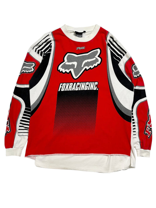 2000s Fox Racing Manga Larga - Talla XL