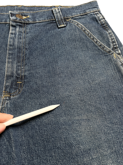 Vintage Wrangler Carpenter Denim Short Azul - Talla W35