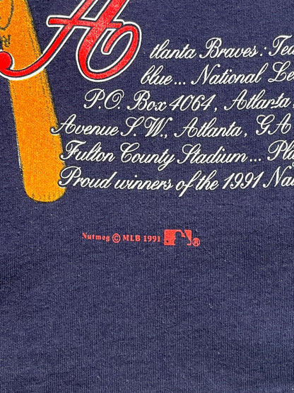 1991 Atlanta Braves T-shirt - Talla S