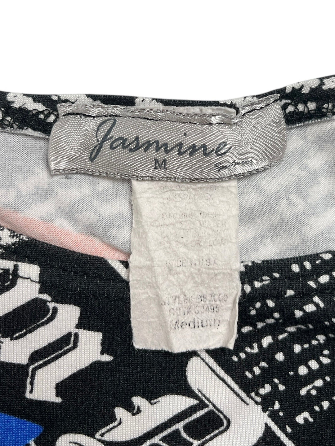 Y2K Jasmine Body Manga Larga Stretch (Newspaper print) - Talla M