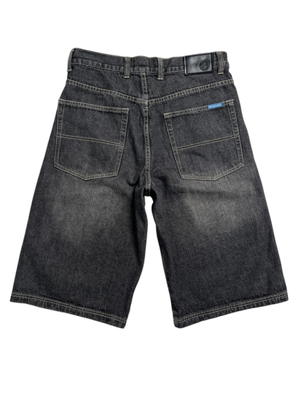 Y2K Percent Jorts Negro - Talla 33