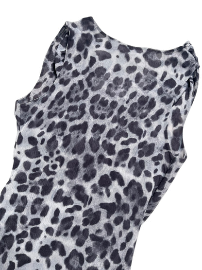 Y2K NY Company Top Drapeado (Animal Print) - Talla S