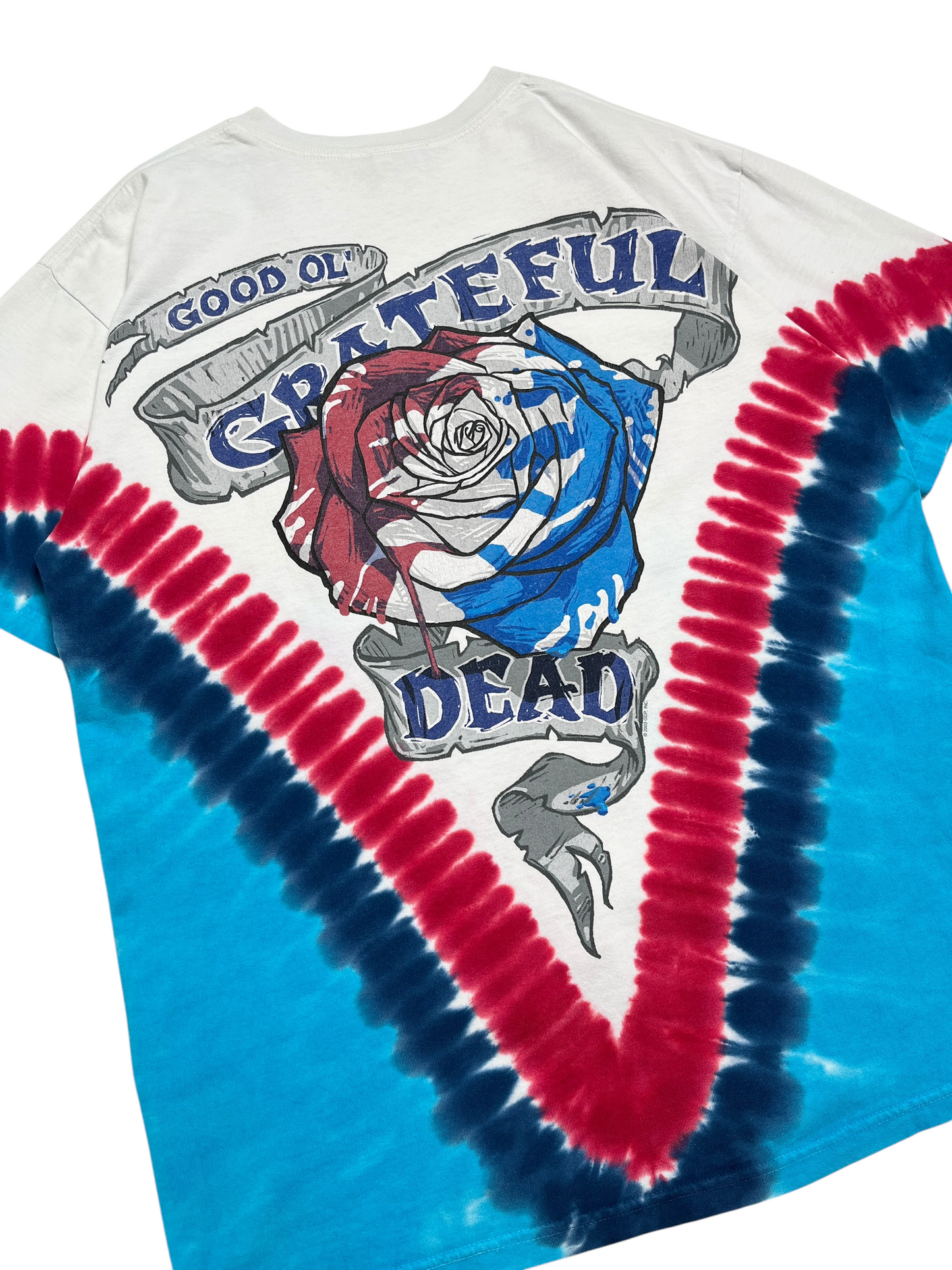 2003 Liquide Blue Grateful Dead Tie Dye T-shirt - Talla L