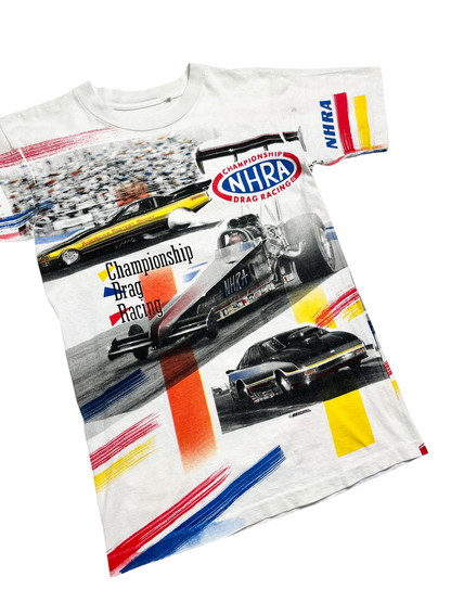 1990s Championship Drag Racing T-shirt - Talla S