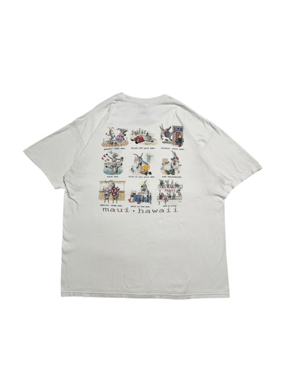 2002 Maui - Hawaii humor t-shirt - Talla XL