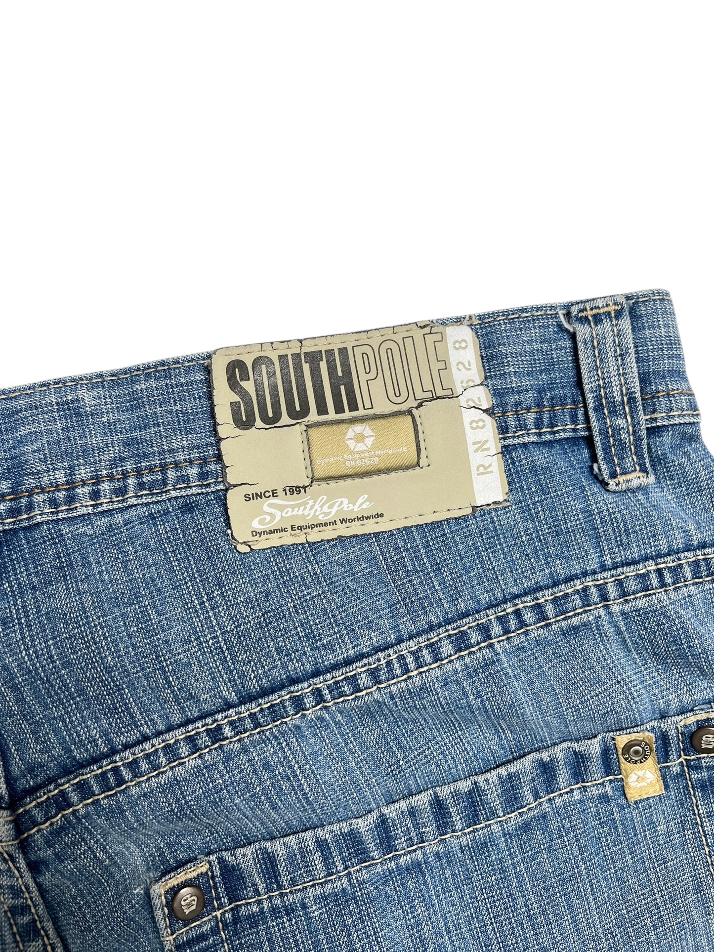 Y2K Southpole Baggy Denim Pant Azul - Talla 37
