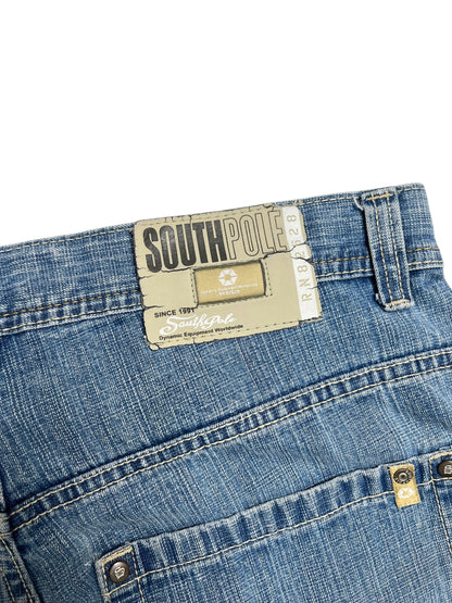Y2K Southpole Baggy Denim Pant Azul - Talla 37