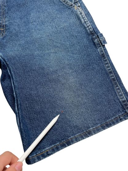Vintage Wrangler Carpenter Denim Short Azul - Talla W35