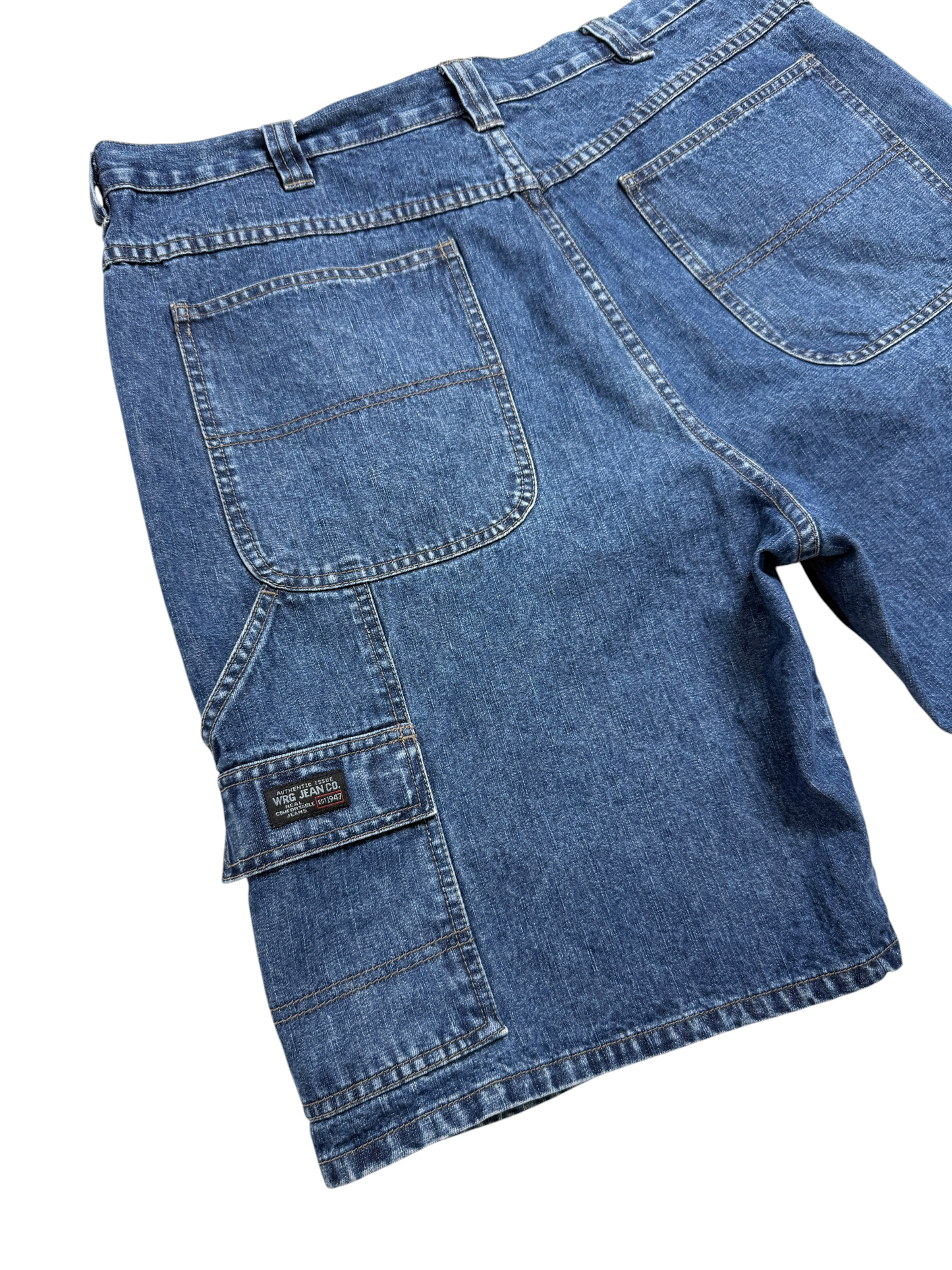 Wrangler Carpenter Denim Short Azul - Talla W38