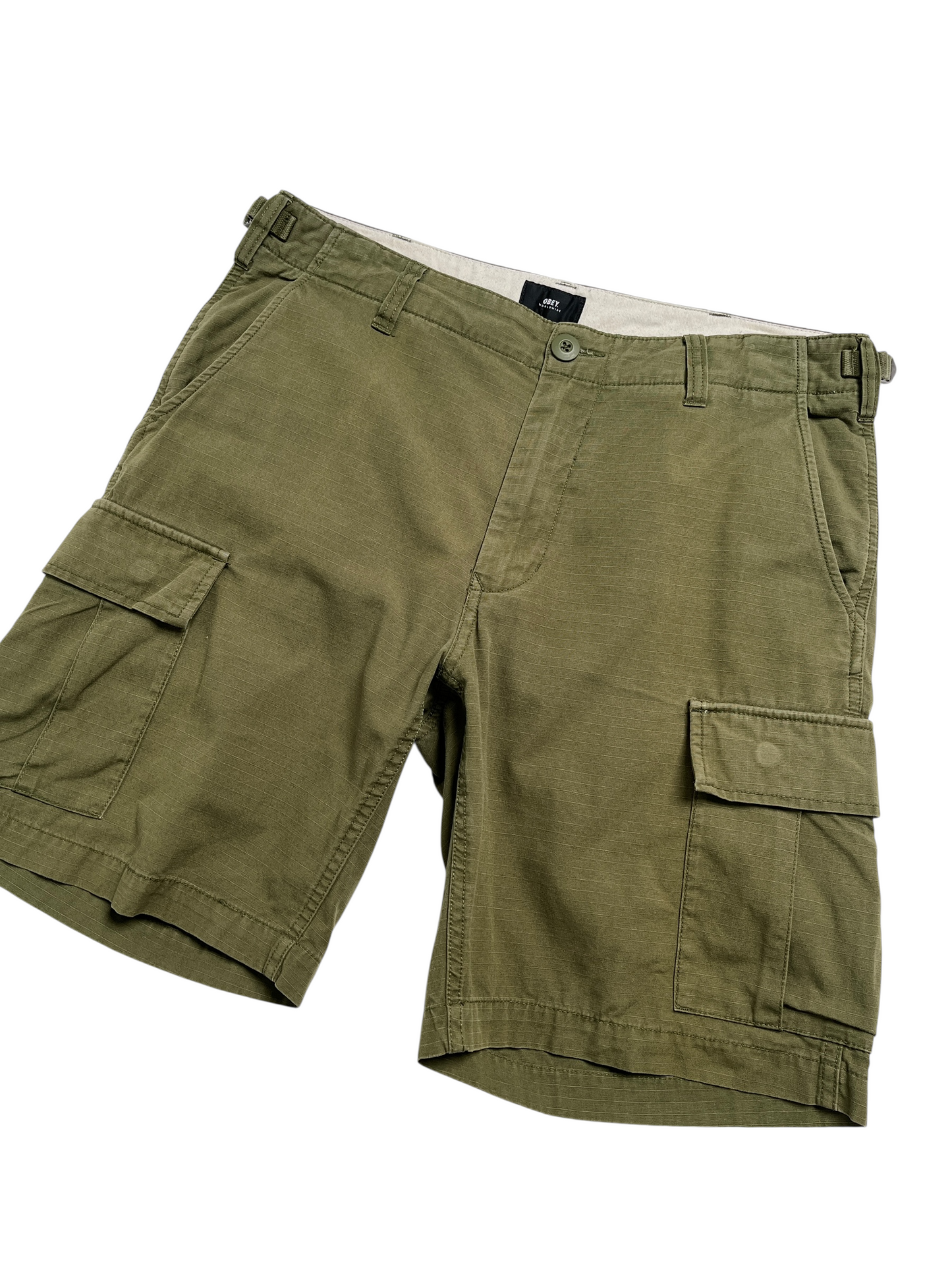 Obey Cargo Short verde - Talla W32