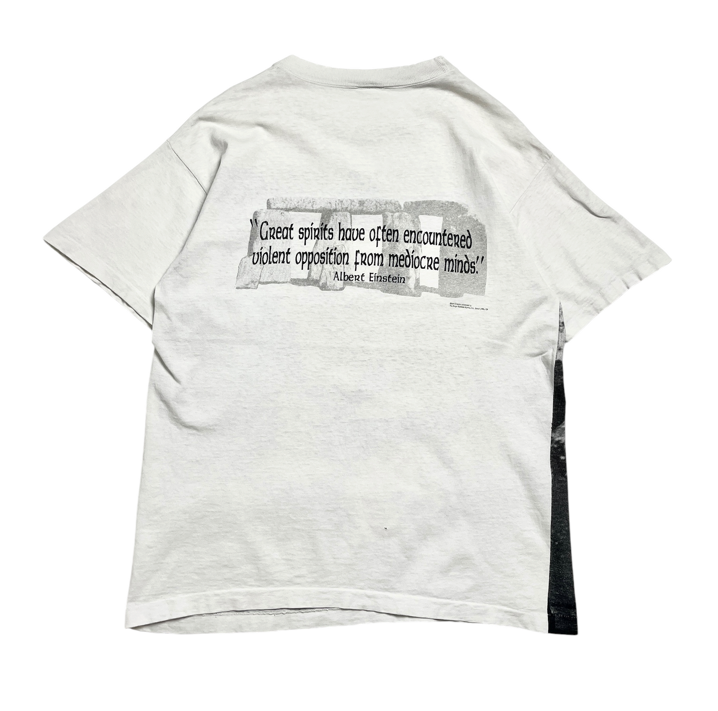 1990s Albert Einstein T-shirt - Talla M
