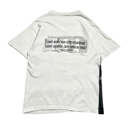 1990s Albert Einstein T-shirt - Talla M