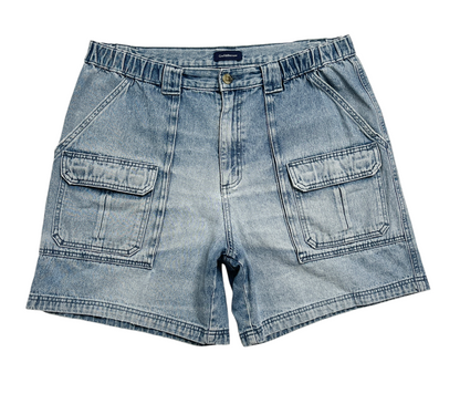 Croft&Barrow Denim Short Azul - Talla W34