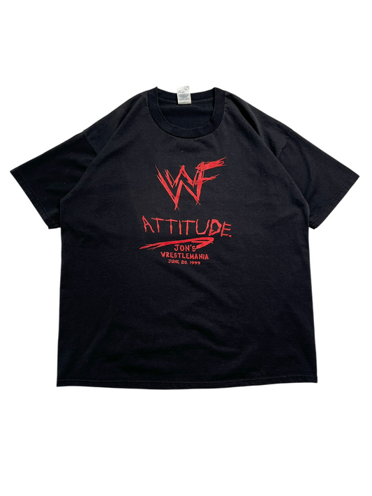 1999 WWF Attitude T-shirt - Talla XXL Boxy Fit