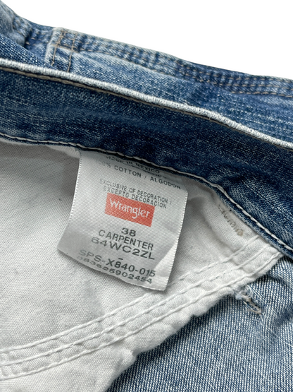 Wrangler Carpenter Denim Short Azul - Talla 38