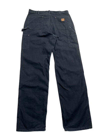 Carhartt Carpenter Double Knee Pant Negro - Talla 36