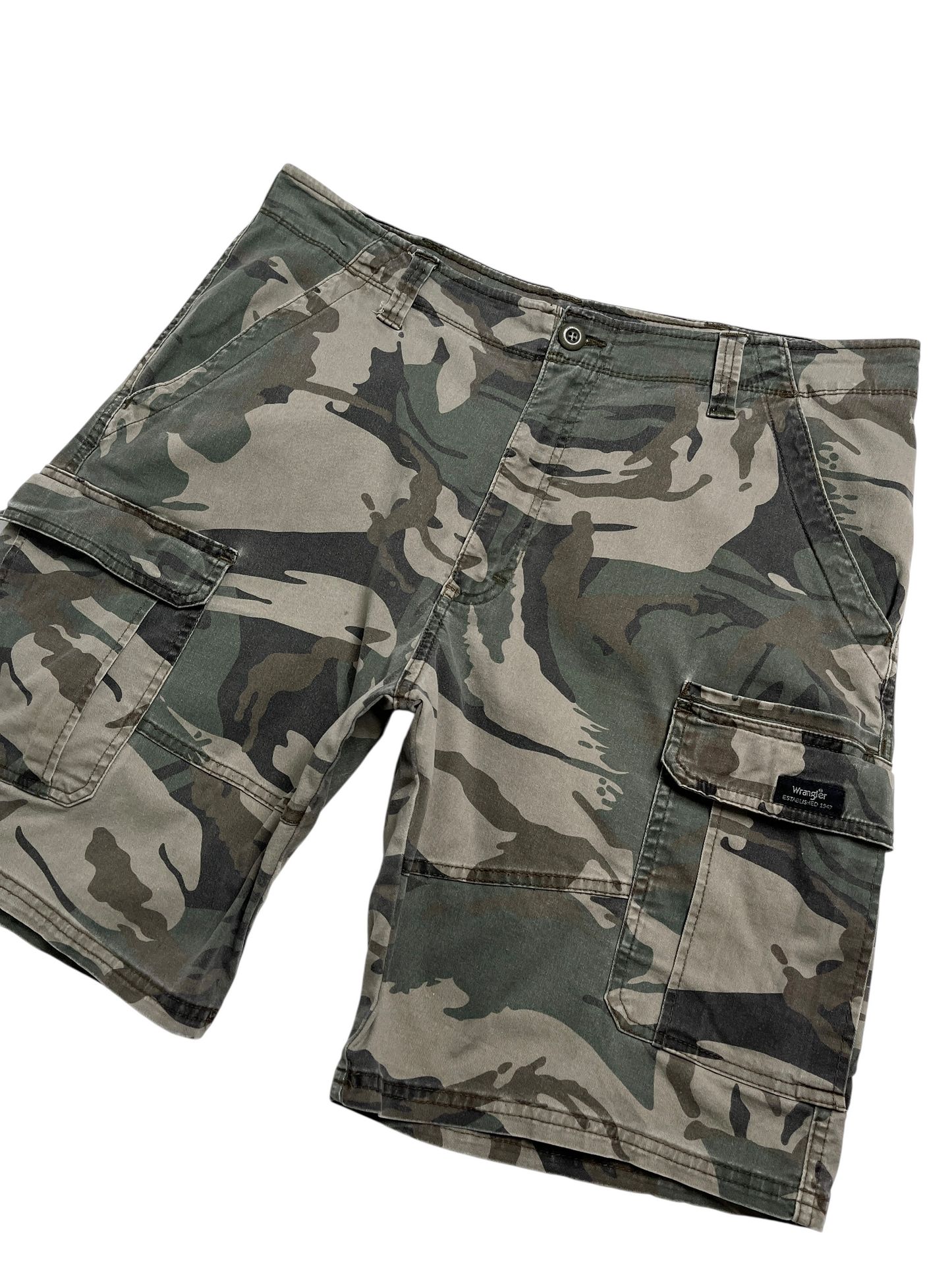 Wrangler Cargo Camuflaje Short - Talla W38