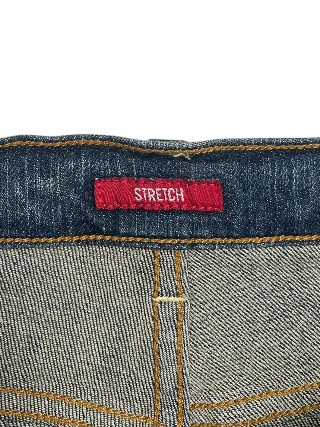 Y2K Guess Falda Denim Stretch Azul- Talla M