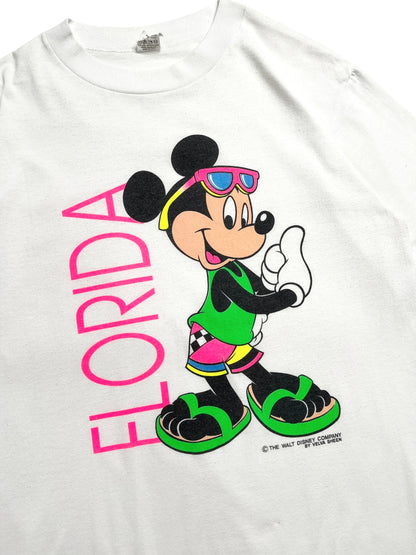 1990s Mickey “Florida” T-shirt - Talla M